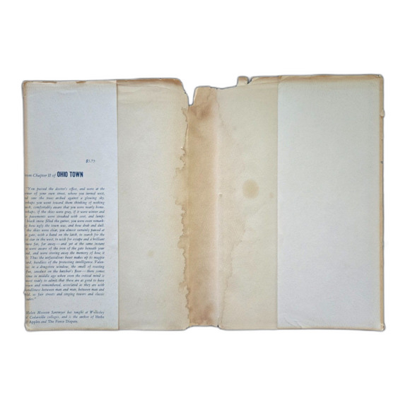 Ohio Town by Helen Hooven Santmyer | 1962 HC DJ | Signed Author Inscriptions - Picture 9 of 12